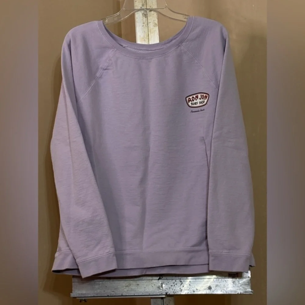 Ron Jon Surf Shop Lavender Sweatshirt Sz XL - Picture 1 of 7